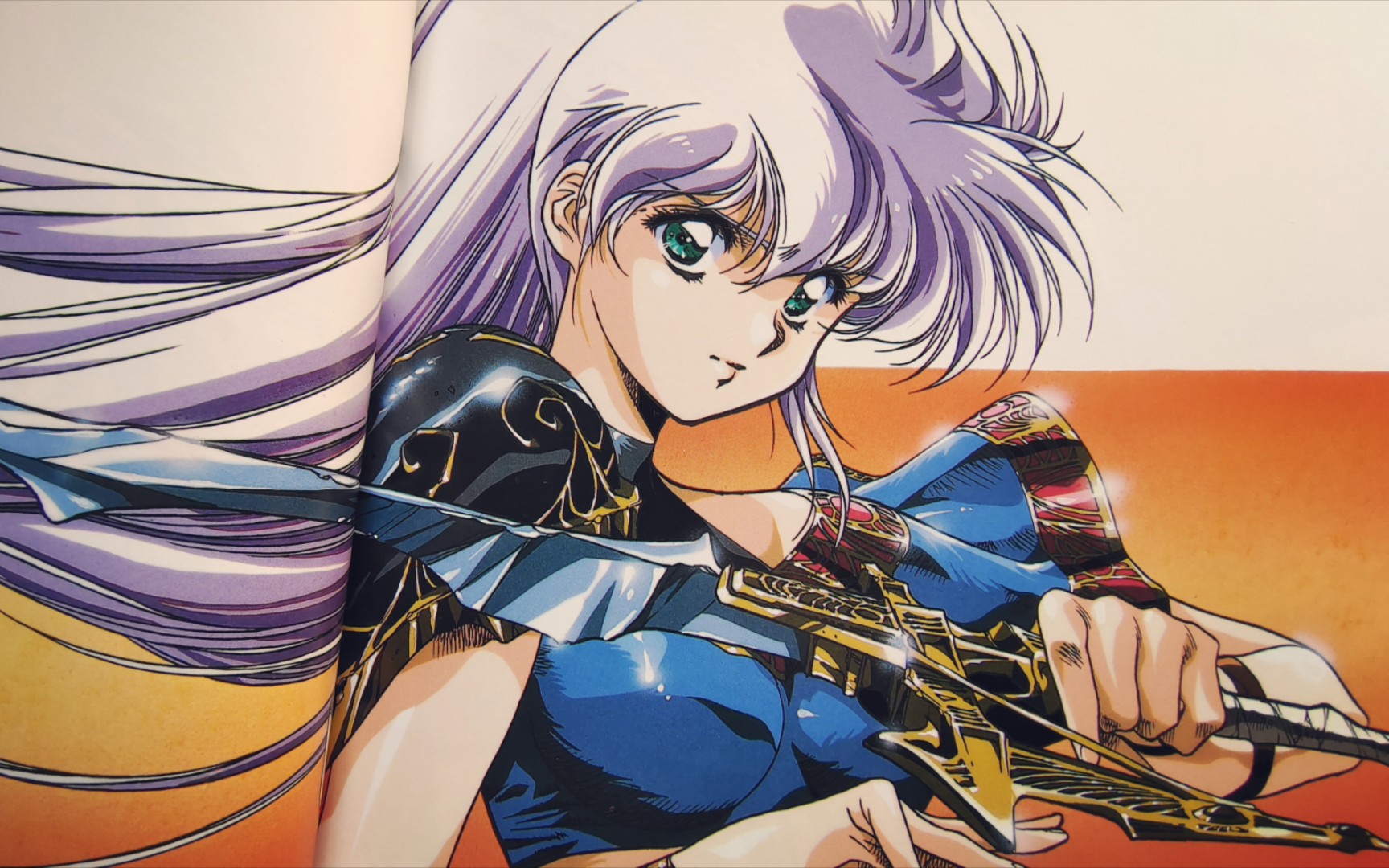漆原智志与动漫美少女插画 跨越时代的华丽美学